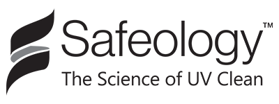 Safeology Primary 1-Color Logo with Tagline 