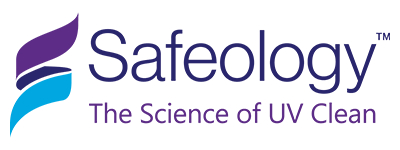 Safeology Primary 3 color logo with Tagline